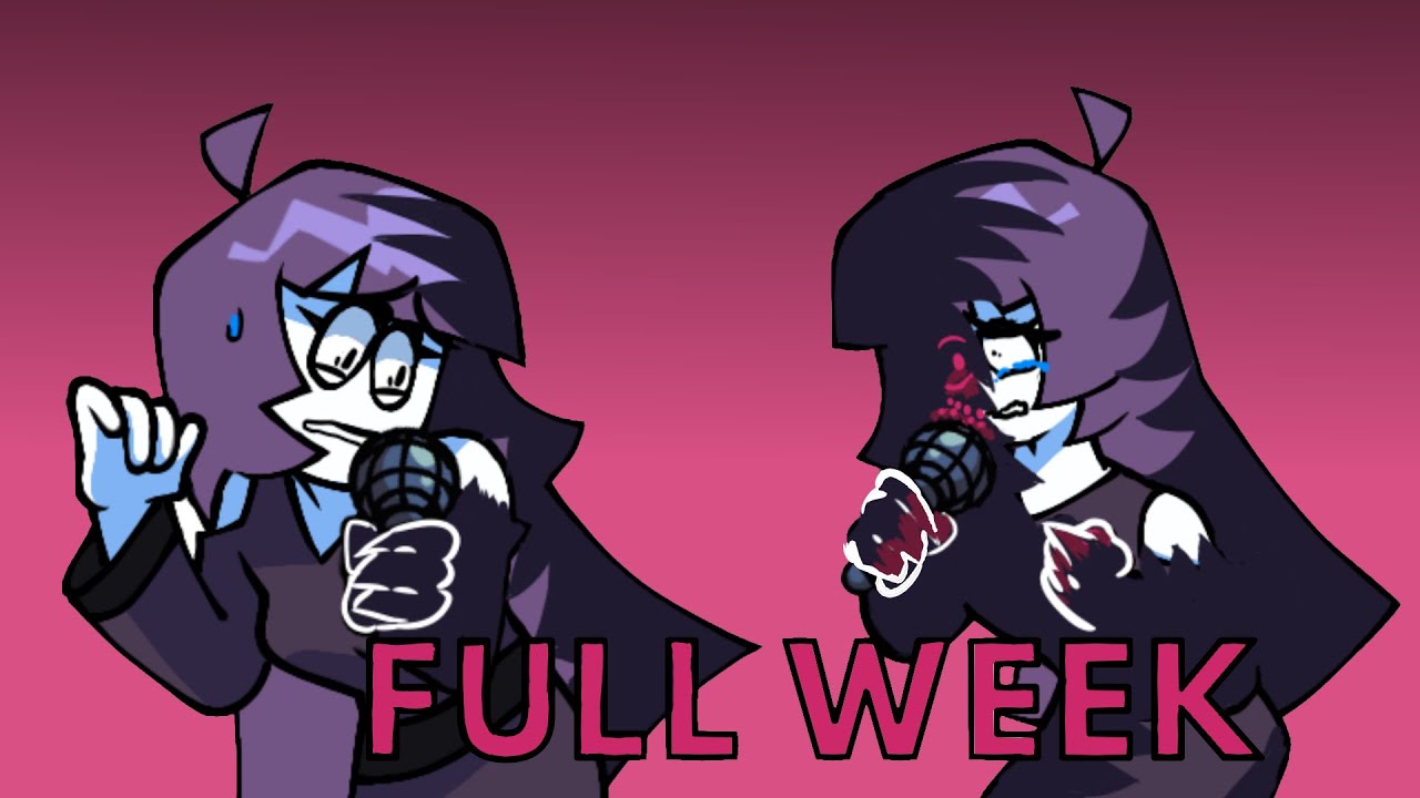 FRIDAY NIGHT FUNKIN mod Lila vs EVIL BOYFRIEND FULL WEEK!