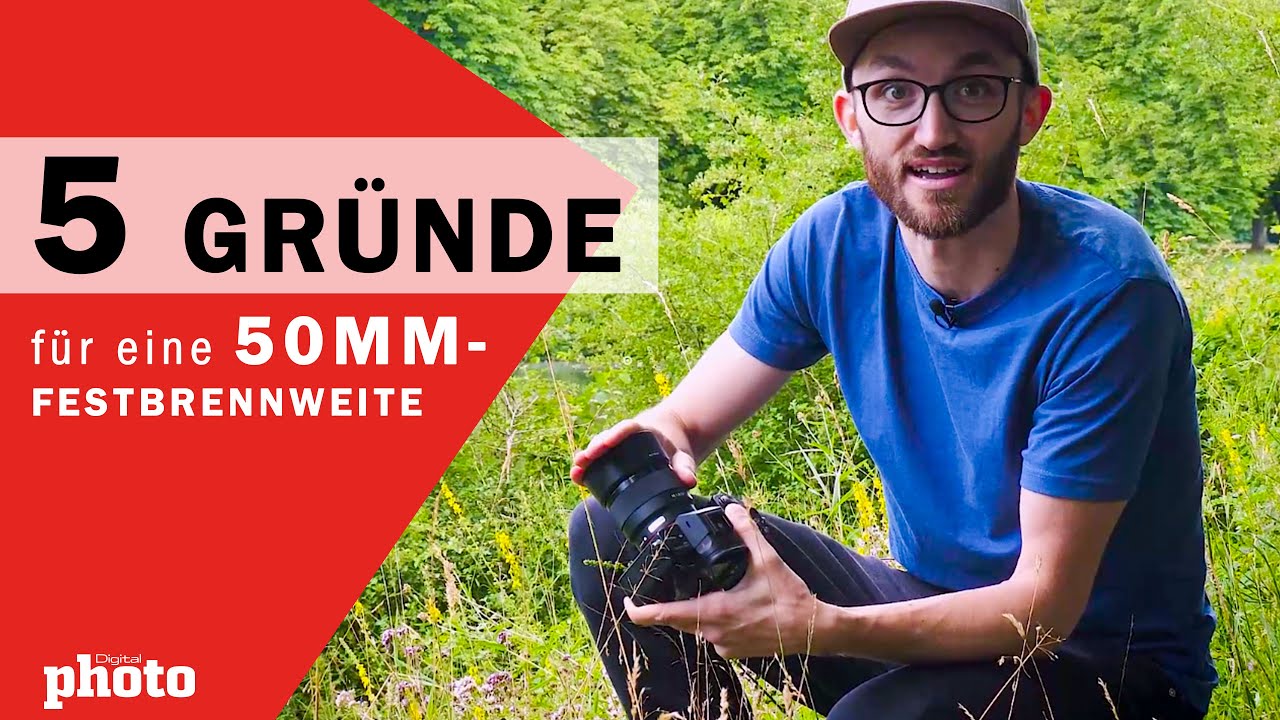 📷 50mm-Objektiv: 5 GR&Uuml;NDE, warum eine 50mm-Festbrennweite in JEDEN Kamerarucksack geh&ouml;rt! 💪