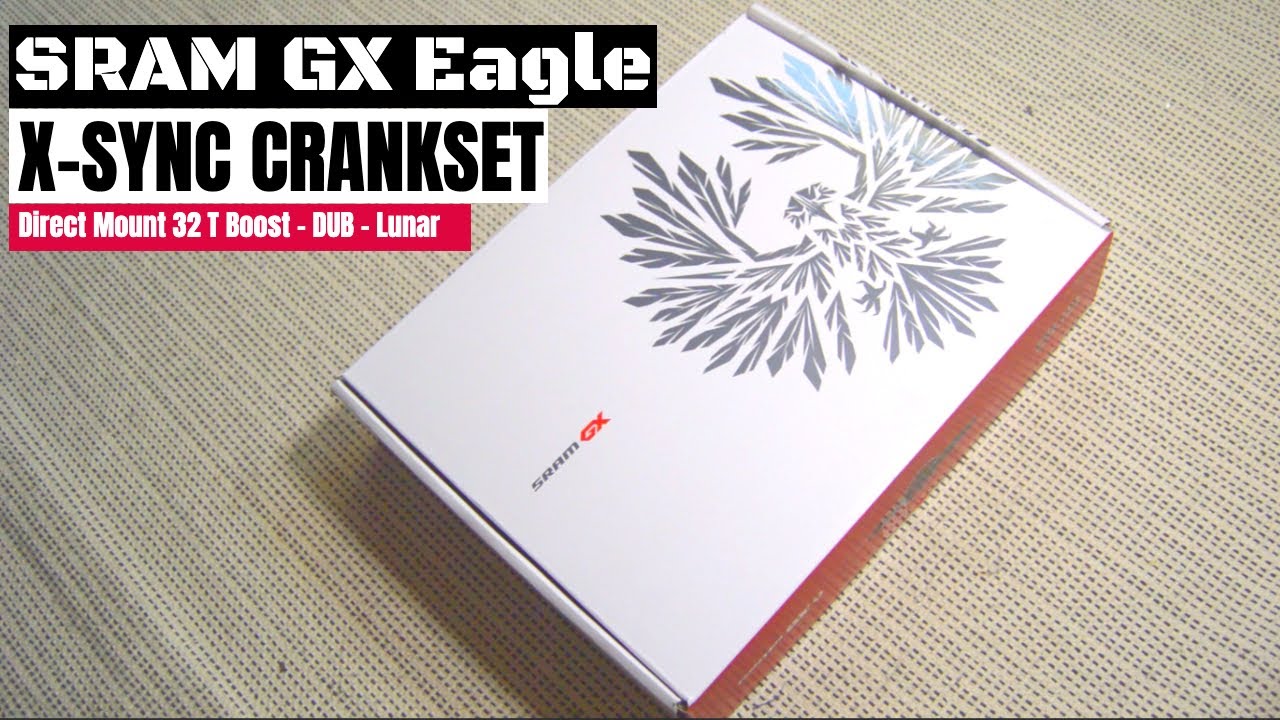 SRAM GX Eagle X-SYNC Crankset - Boost - DUB - Lunar | Unboxing