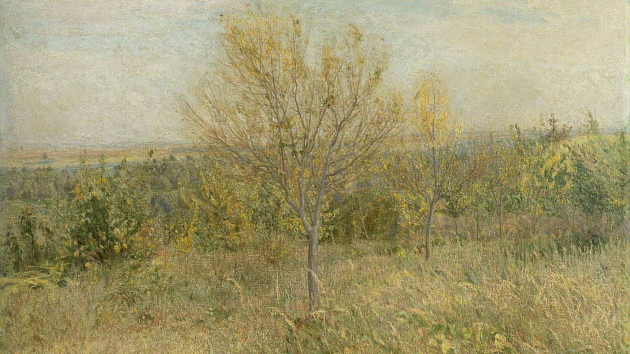 Vintage Autumn Vibeㅣ Lyrical Landscape Art for a Cozy Living Room (1912)