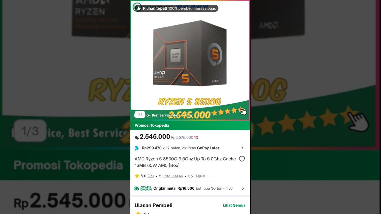 Rekomendasi PC Gaming 6Jutaan Udah DDR5? #pc #pcgaming #komputer #setup #amd #nvidia #rtx