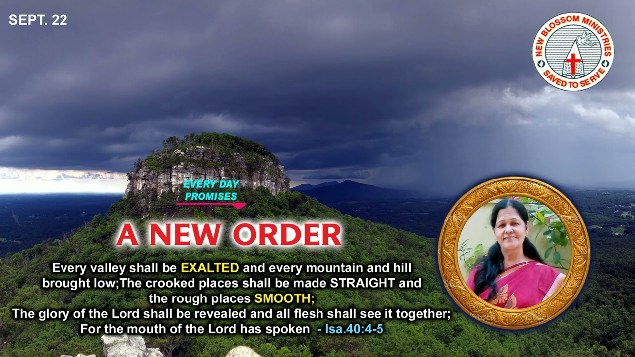 Everyday Promise - English | 22nd Sep 2022 | Dr. Teresa Paul | National Women's Movement