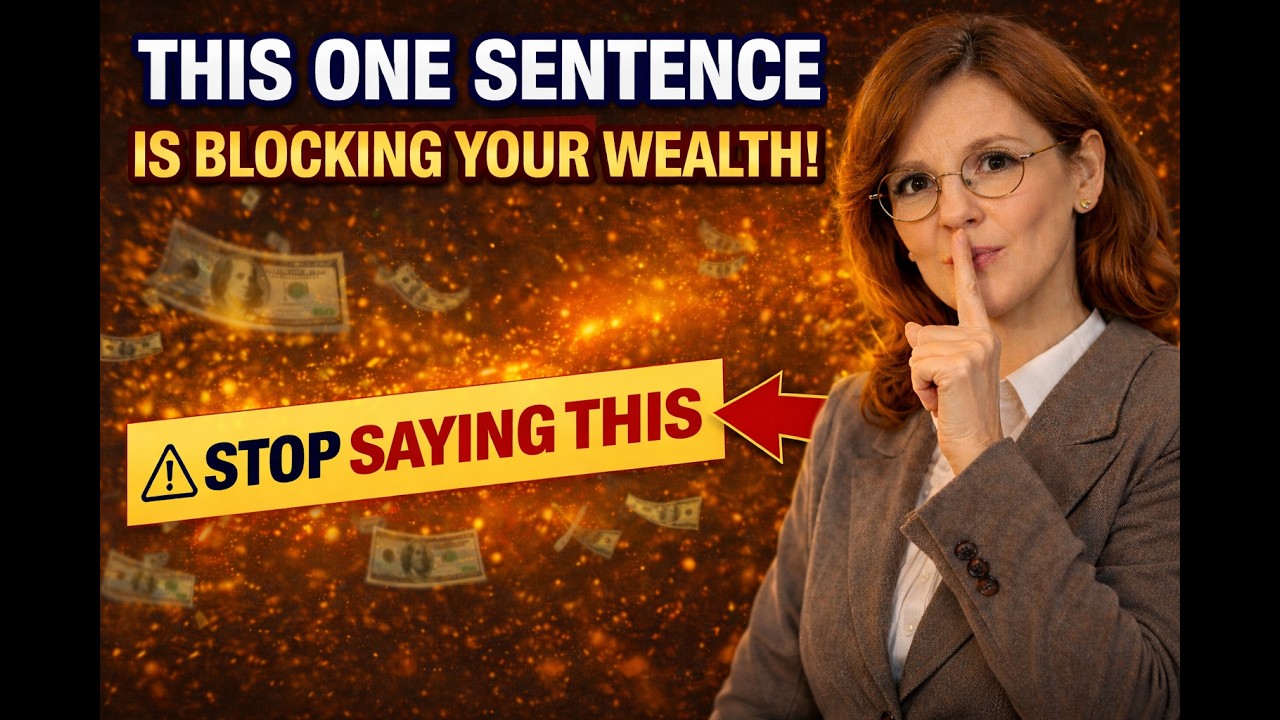 This One Sentence Is Blocking Your Wealth (Stop Saying It Now)