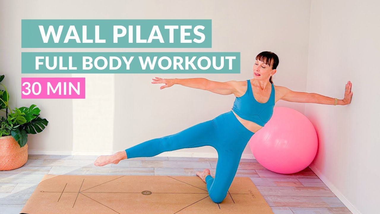 Full Body Wall Pilates Workout | No Equipment | At Home Pilates | 30 Min