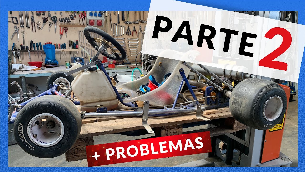Restauración KART de Competición con Motor ROTAX 2T 100cc| Parte 2: Hacemos pieza para arrancar 🤕