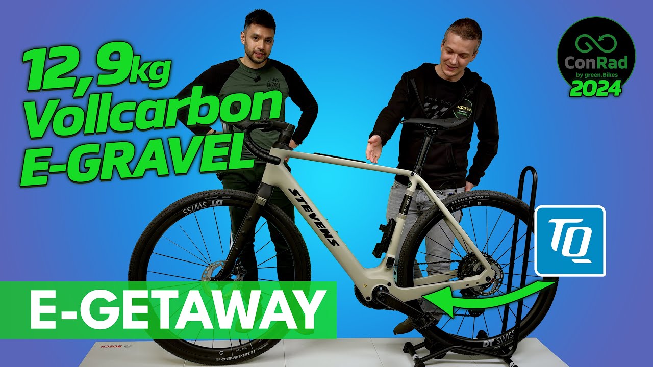 Leichtestes E-Gravel 2024 - STEVENS E-GETAWAY