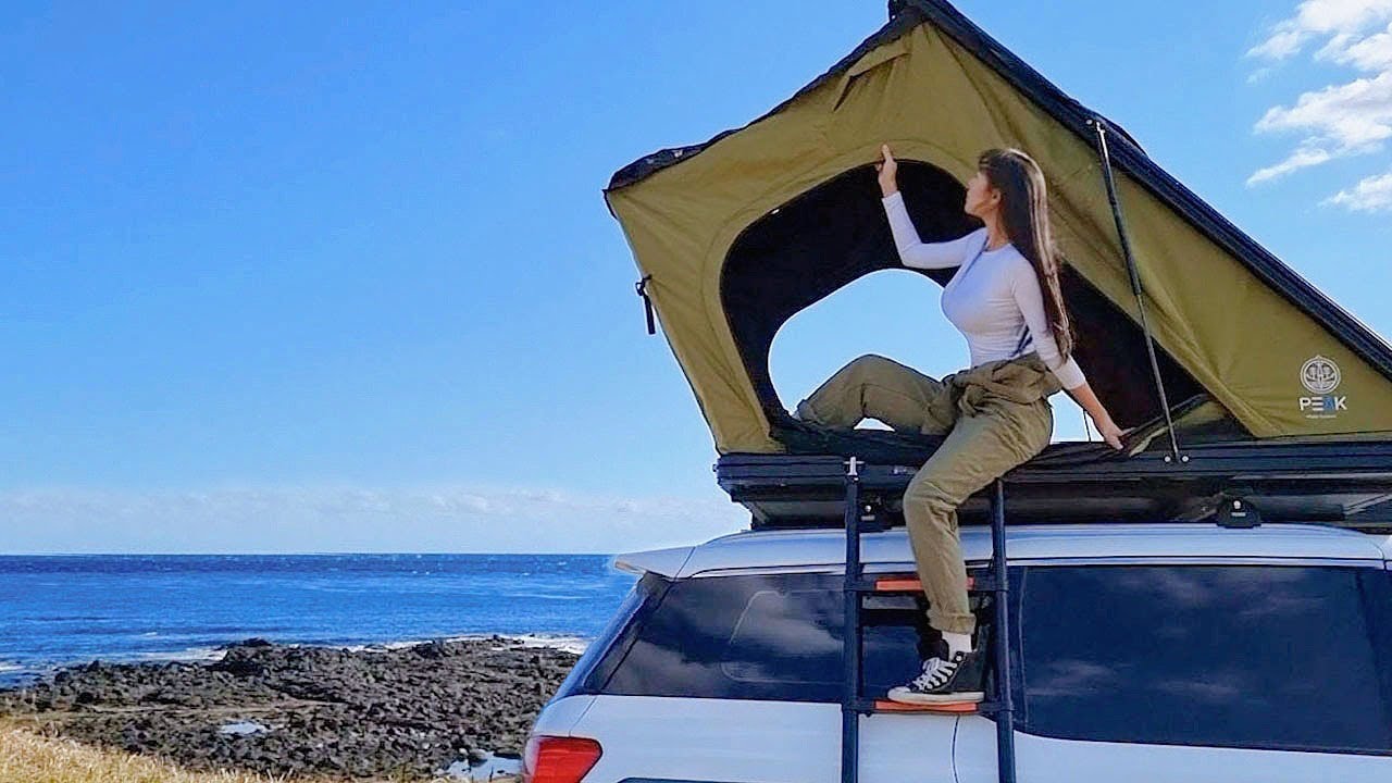 낚시 하다 발견한 최고의 캠핑 장소🏕 요쿠르트 수육