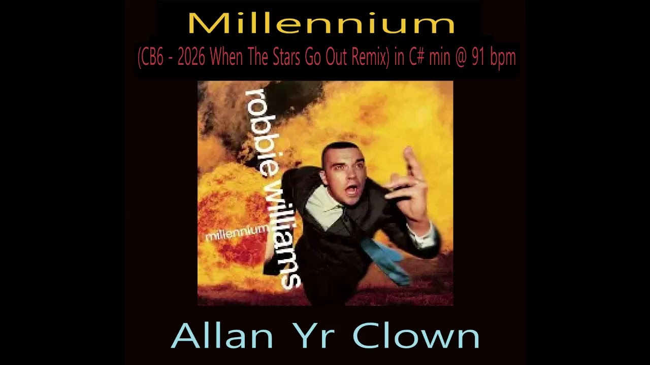 Millennium (CB6 - When The Stars Go Out Remix) in C# minor @ 91 bpm   Mp4 video