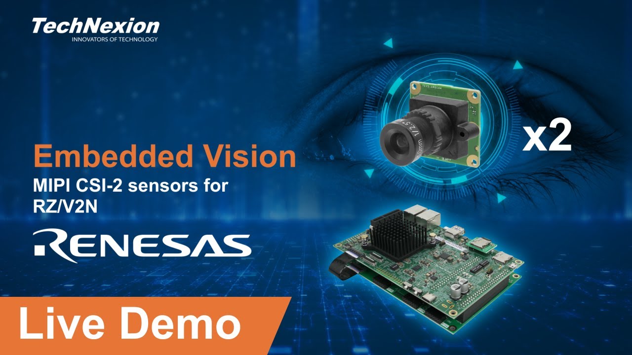 Renesas RZ/V2N Embedded Vision (camera) Solutions