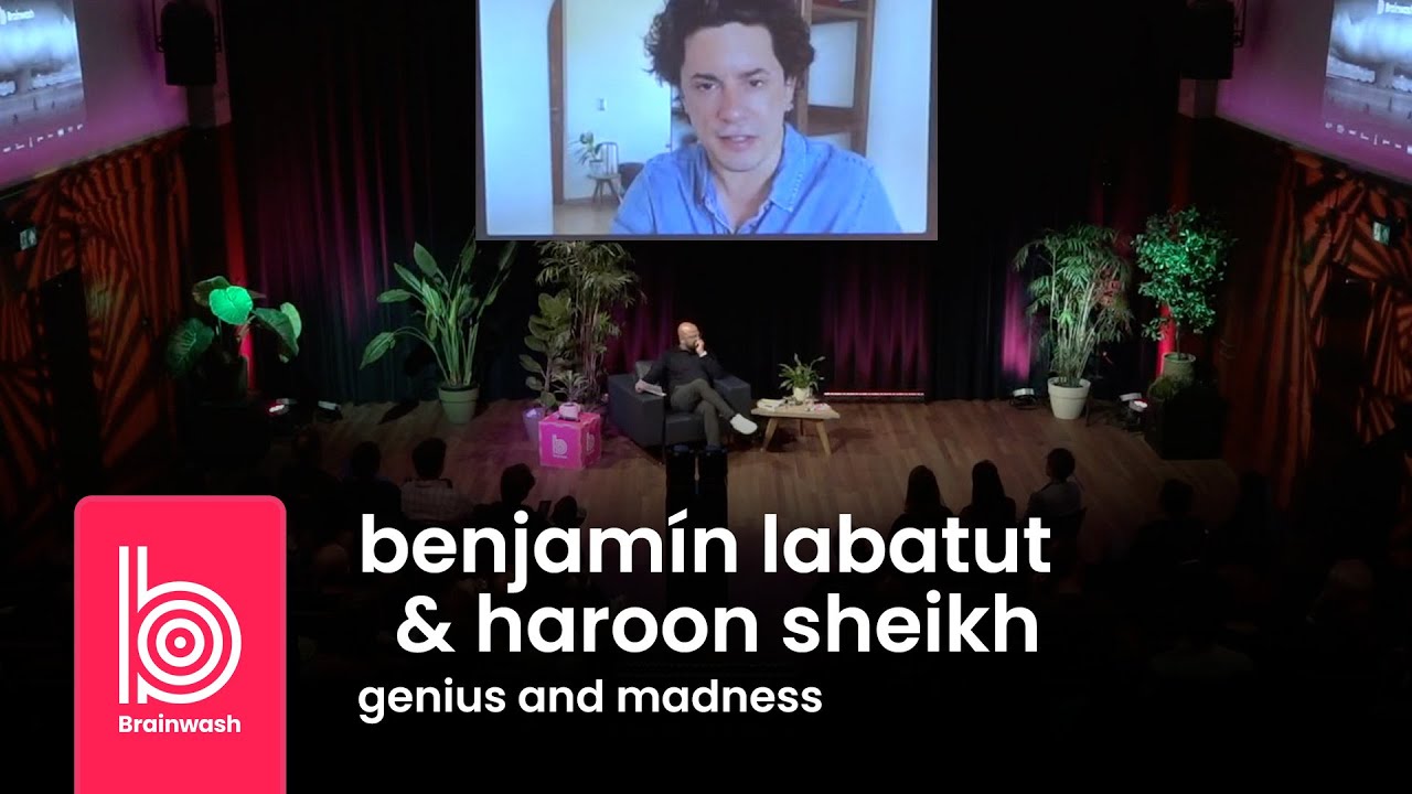 Brainwash Festival 2024: Benjamín Labatut & Haroon Sheikh – Genius & Madness