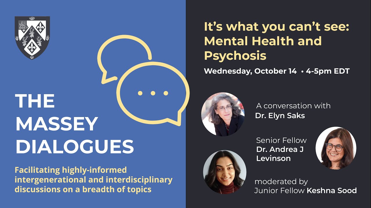 Massey Dialogues: It's What You Can't see &ndash; Mental Health and Psychosis