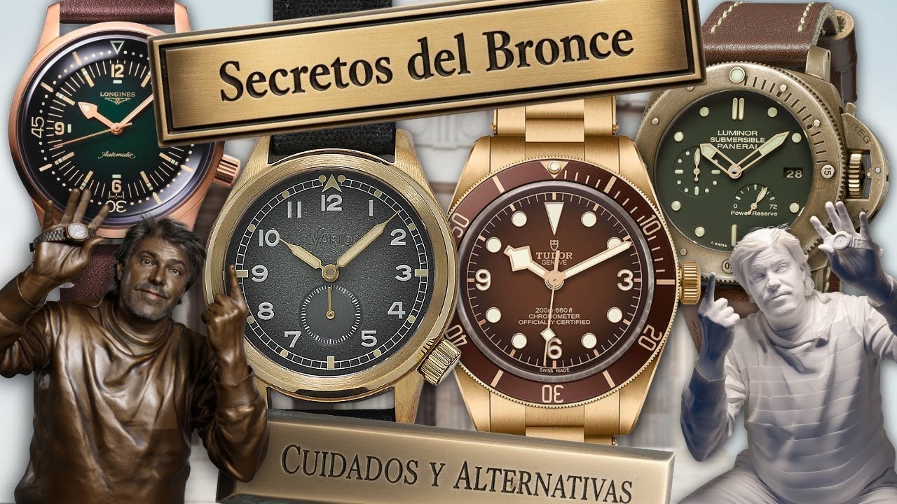 Relojes de Bronce: La Guía DEFINITIVA (Historia, Diferencias, Cuidados y Cuál Elegir).
