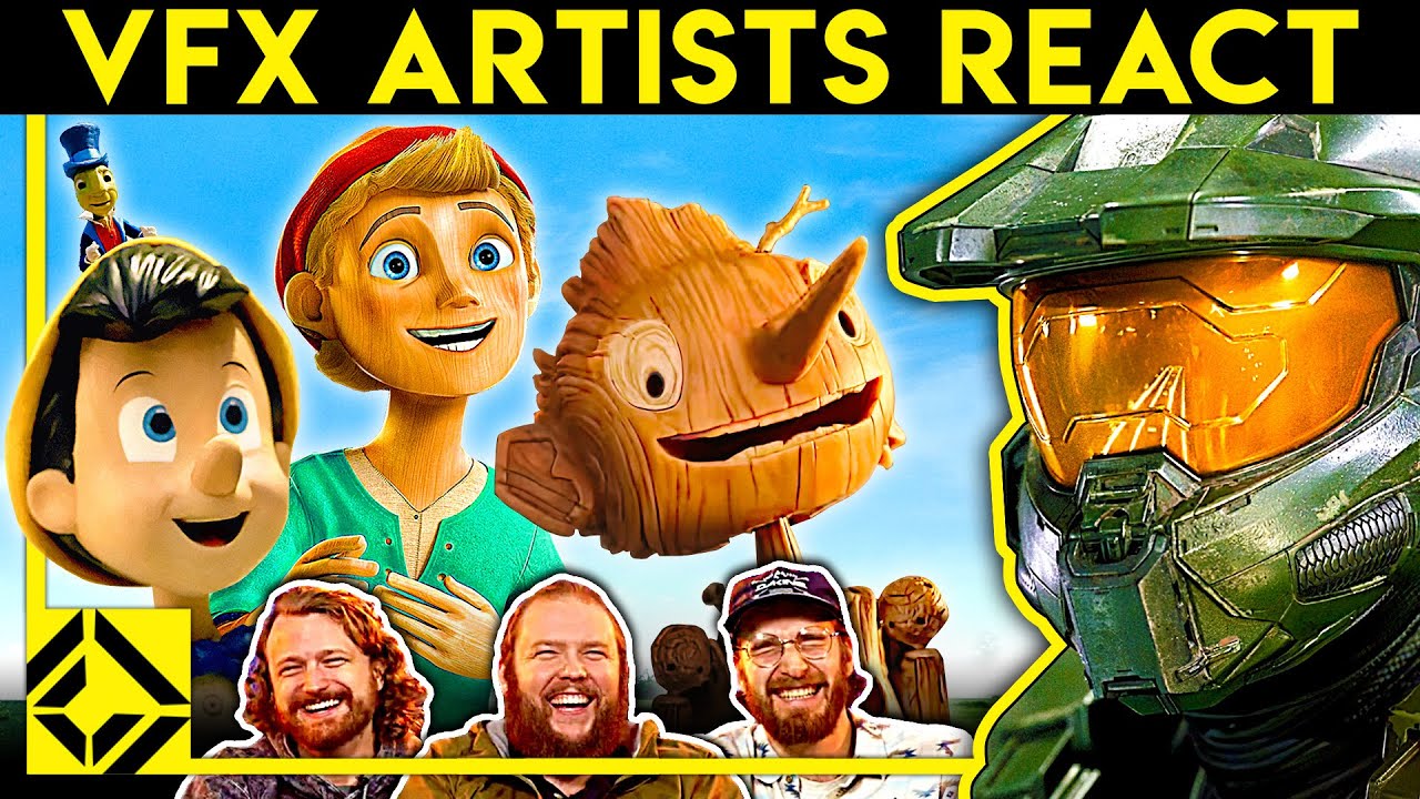 VFX Artists React 92: Pinocchio vs. Pinocchio, Halo Live Action