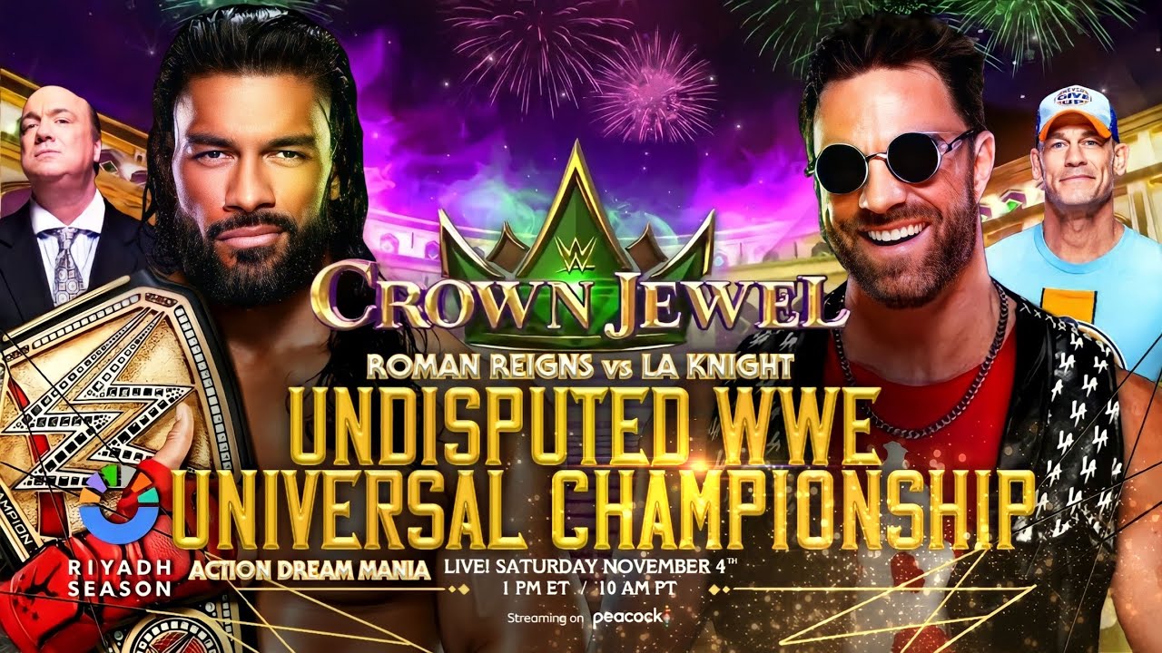 WWE Crown Jewel 2023 Match Card | Crown Jewel 2023 Match Card Predictions | Action Dream Mania