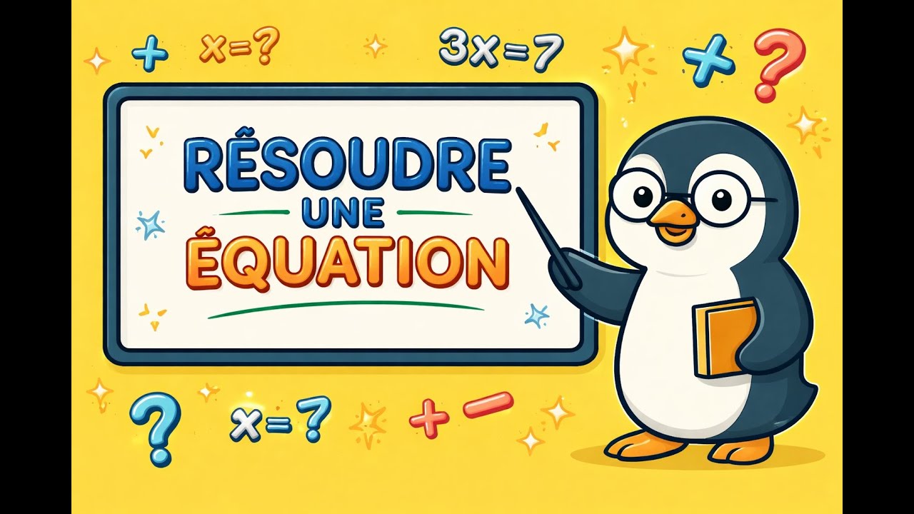 Résoudre une équation du premier degré | Méthode simple et efficace