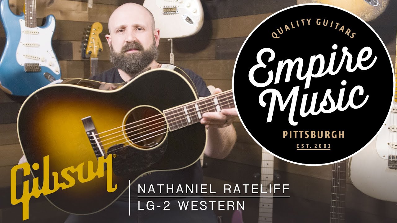 Gibson Nathaniel Rateliff LG-2 Western - EMPIRE MUSIC