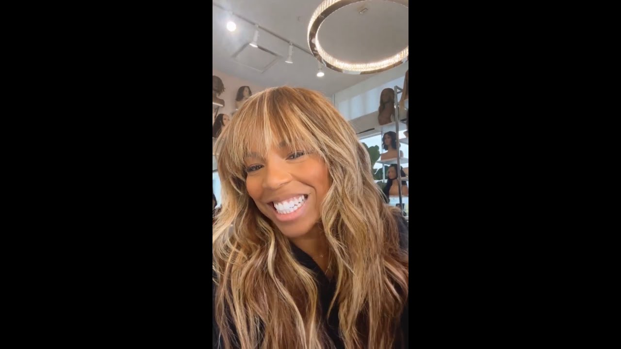 Style It Wright !! BANG SEASON !! DIY BANGS with Celebrity Hairstylist Kiyah Wright