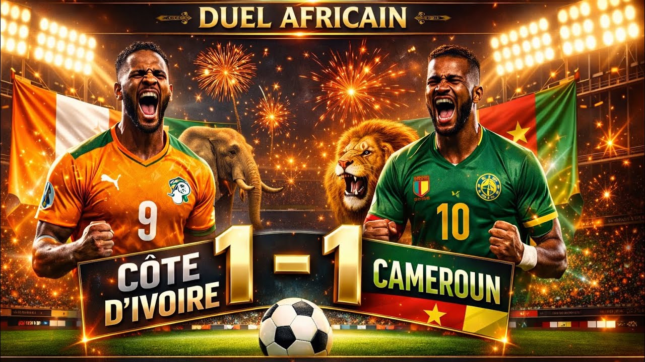 Côte d’Ivoire vs Cameroun🇨🇮🇨🇲Analyse complète et choix pour les prochains matchs 🇨🇮🇨🇲 | CAN 2025