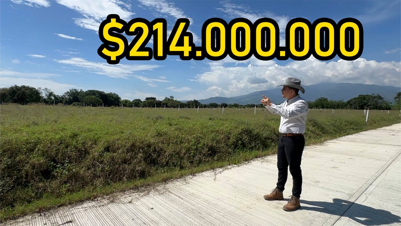 Lotes en Ginebra Valle con lago de peces y Rio 214M