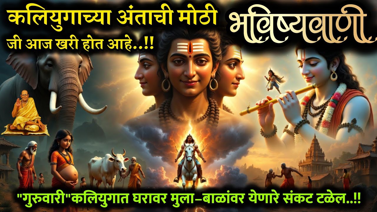 कलियुगाच्या अंताची आजची मोठी भविष्यवाणी जी आता खरी ठरत आहे krishna motivational speech kaliyug story