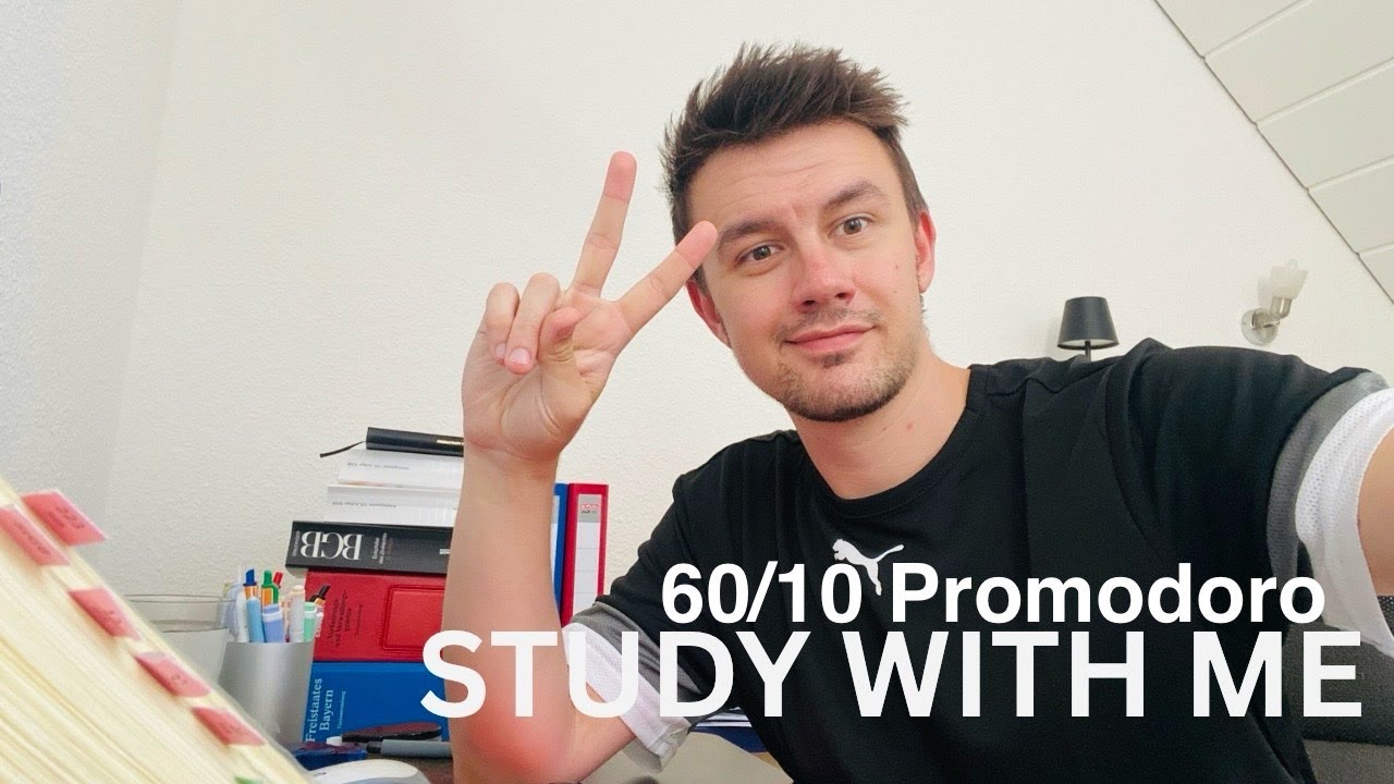 No Excuses - Let’s Focus Together 🚀 | Study With Me |  4 X 60/10 Pomodoro #studywithme #lawstudent