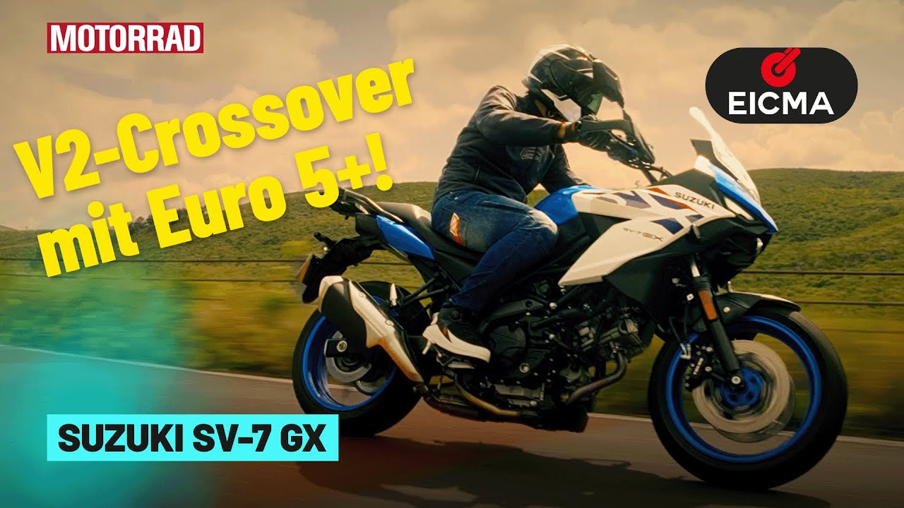 Neue Suzuki SV-7 GX – Das Comeback des legendären V-Twins! | Coffee Stop auf der Eicma 2025