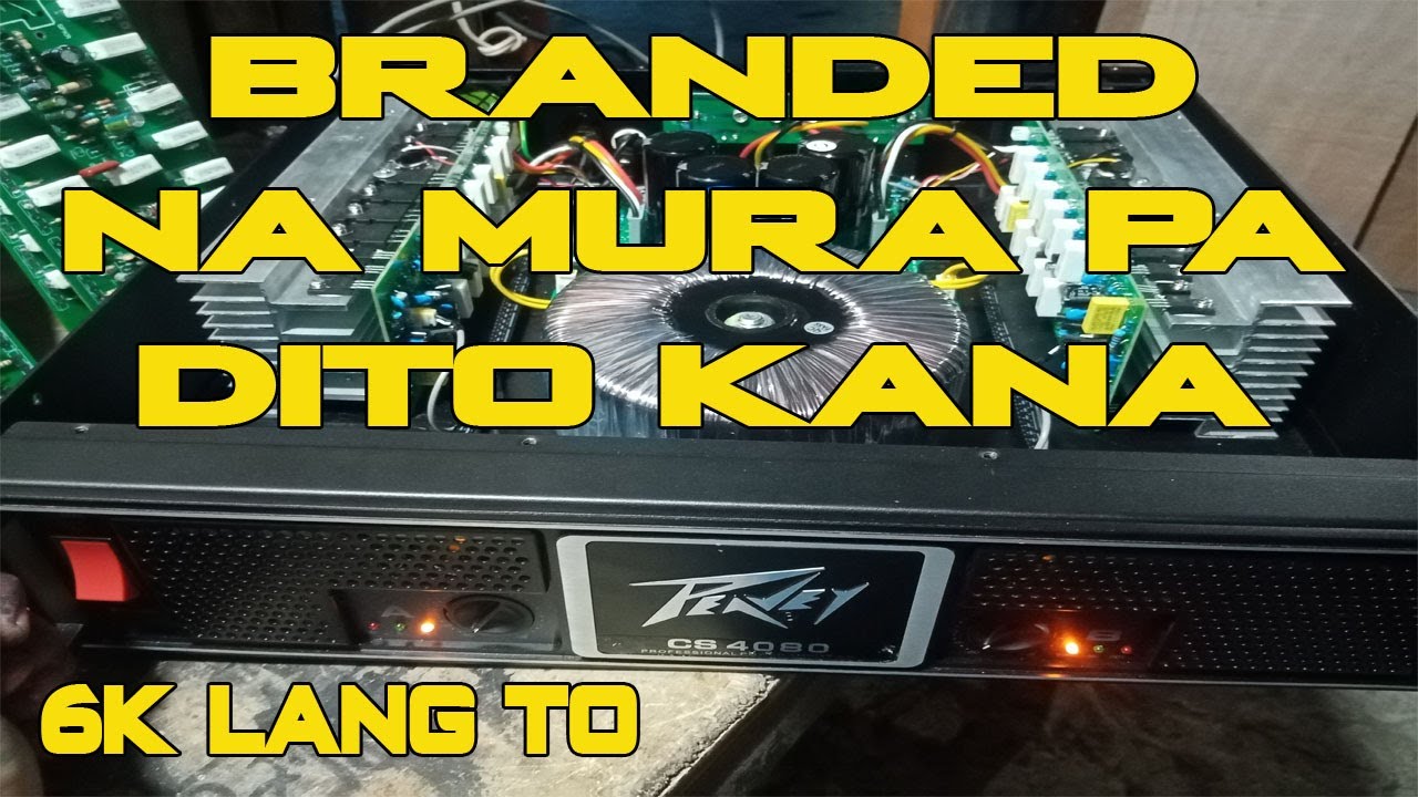 PEAVY POWER AMP MURA LANG PALA