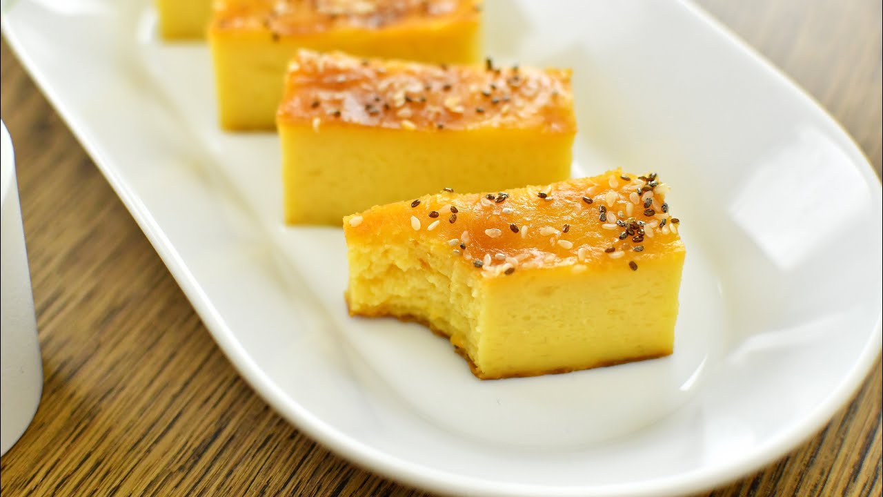 Resepi Bingka Susu garing diluar lembut didalam lemak berkrim disukai ramai