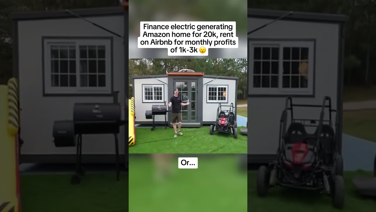 PREFAB HOUSE #amazon #house #airbnb #business #makemoney #shorts #tinyhouse #businessideas #money