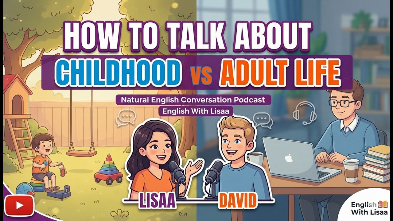 Speak Confidently About Life Experiences | English with Lisaa