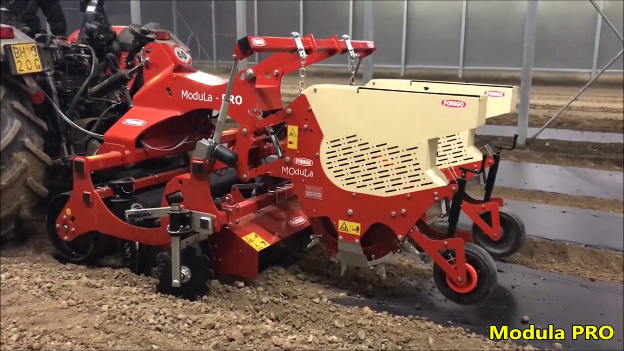 Modula Pro - Pacciamatrice Seminatrice di Forigo