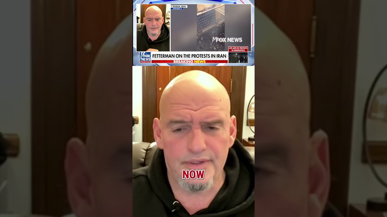 WATCH: Fetterman reveals why he's 'open' to intervention in Iran 