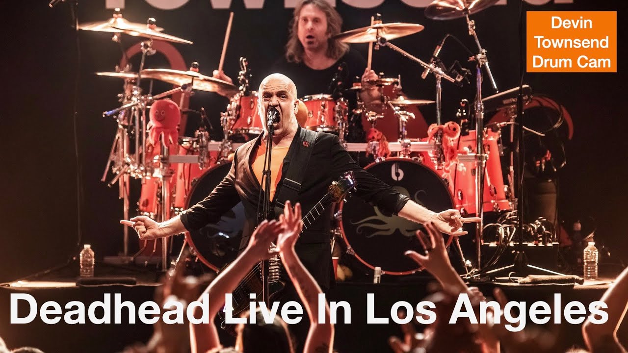Devin Townsend playing Deadhead Live in Los Angeles Drum Cam