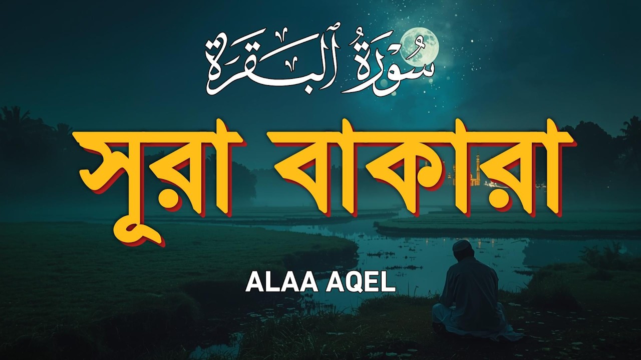 ঘরের উন্নতির জন্য সূরা বাকারা প্রতিদিন শুনুন । Surah Al Baqarah Full Quran Recitation | Alaa Aqel