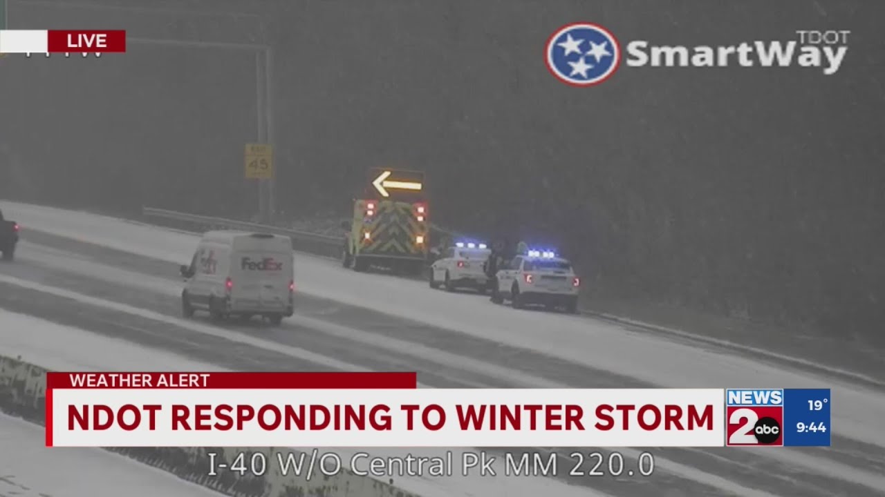 NDOT responding to winter storm