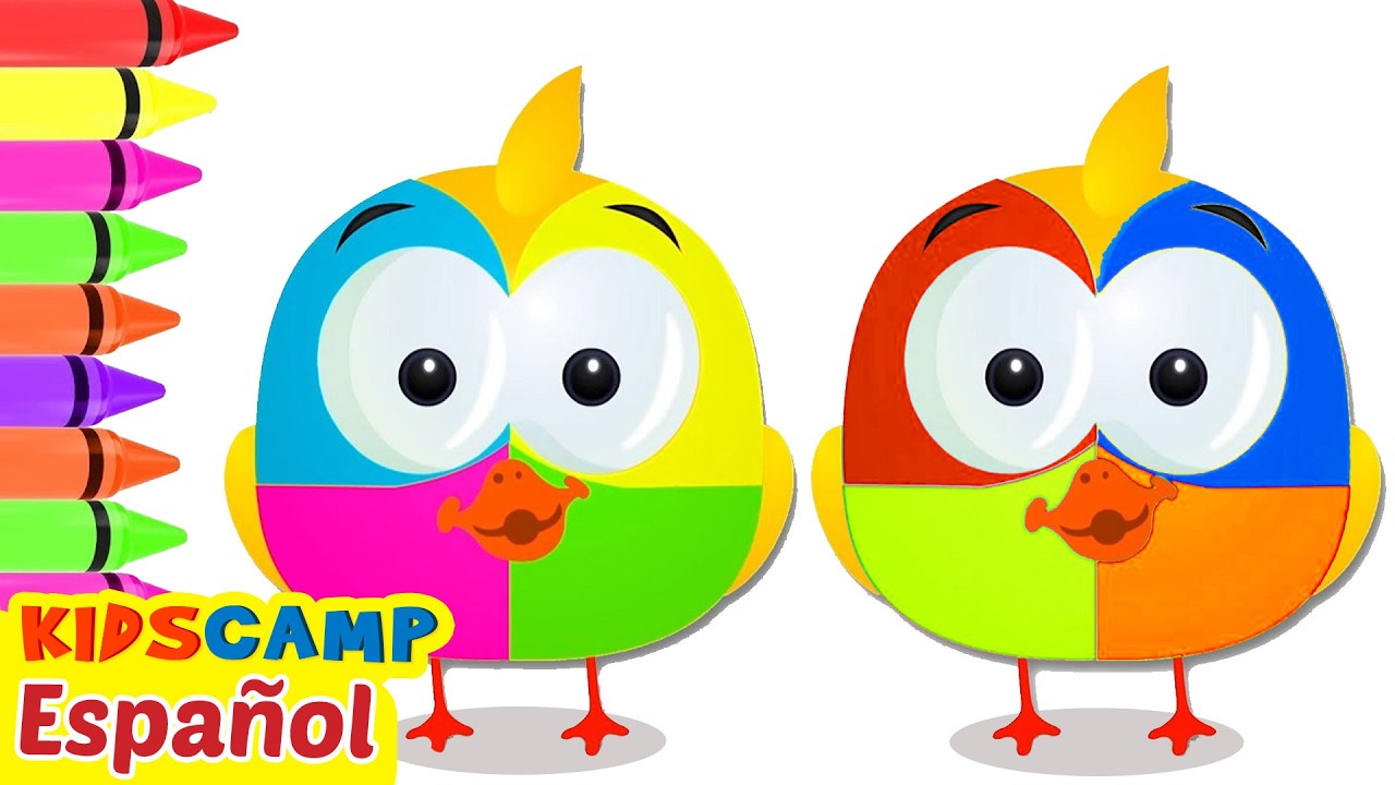 ¡Vamos a Colorear un Patito! | Diversión para niños | Videos infantis | Campo Infantil