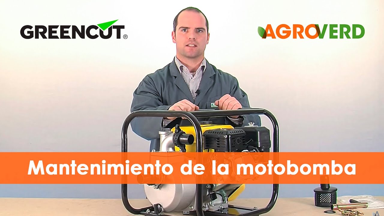¿Cómo hacer un buen mantenimiento, cuidado y limpieza de tu MOTOBOMBA GREENCUT?