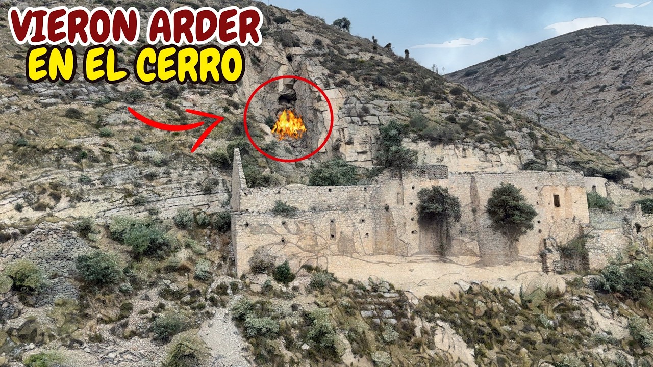 FUEGO Que Anuncia TESORO ENTERRADO, Vimos ARDER y lo Buscamos en los CERROS