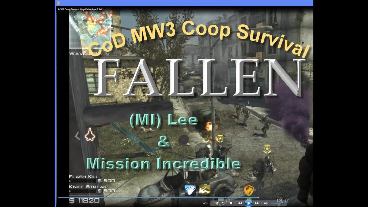 MW3 Coop Survival Map Fallen by Lee & Mission Incredible