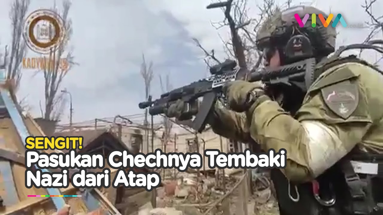 PANAS! Detik-detik Resimen Chechnya Tembaki Nazi Dari Atap Rumah