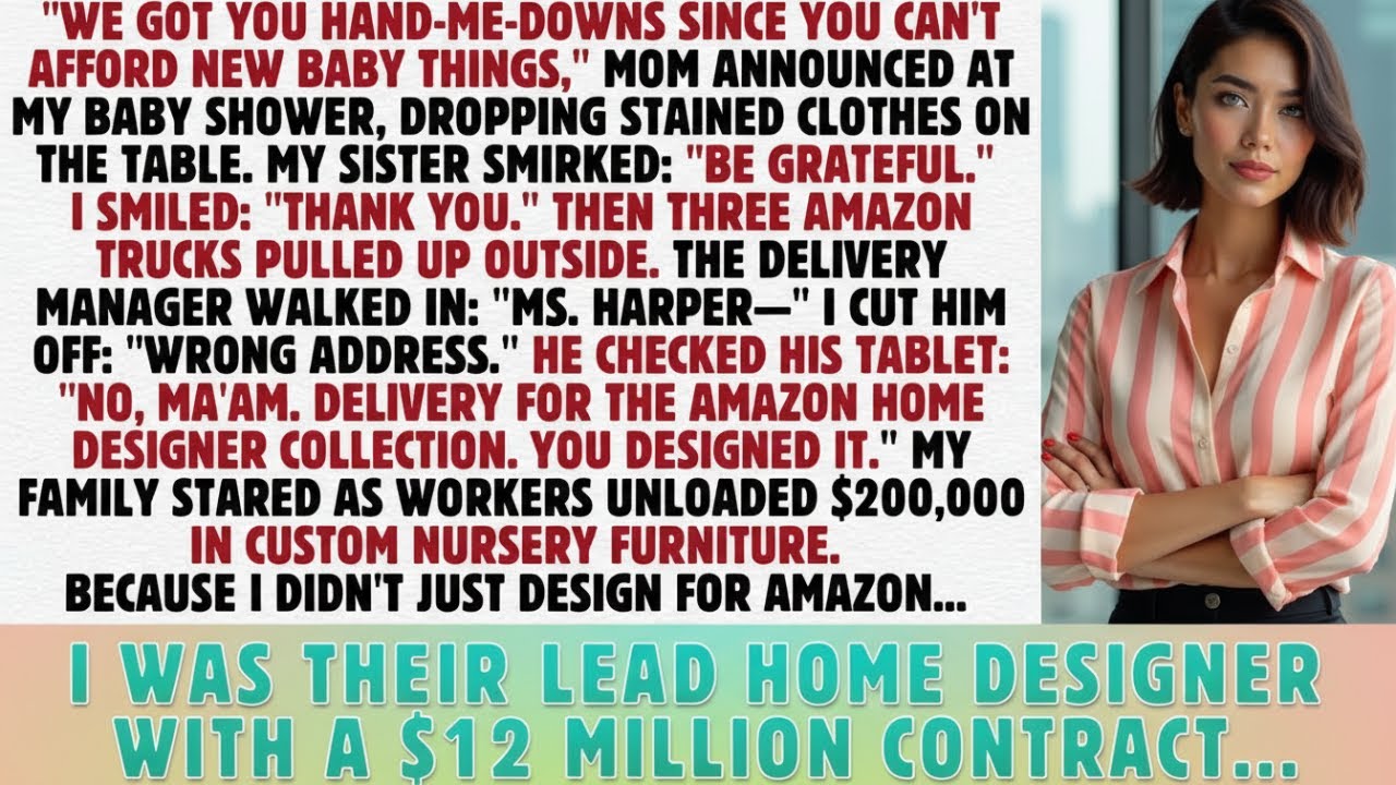 At My Baby Shower, Mom Gave Me Used Items—Then Amazon Delivered The Nursery I Designed