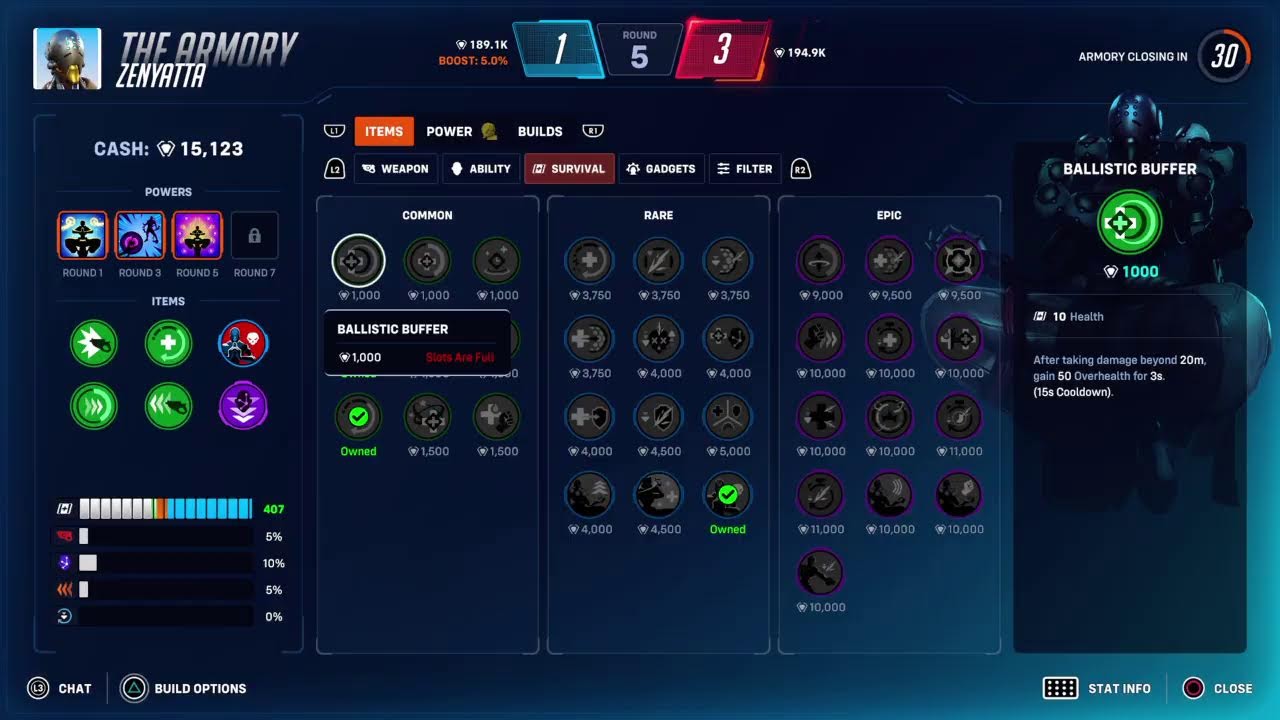 Overwatch 2 stadium build competitive gameplay