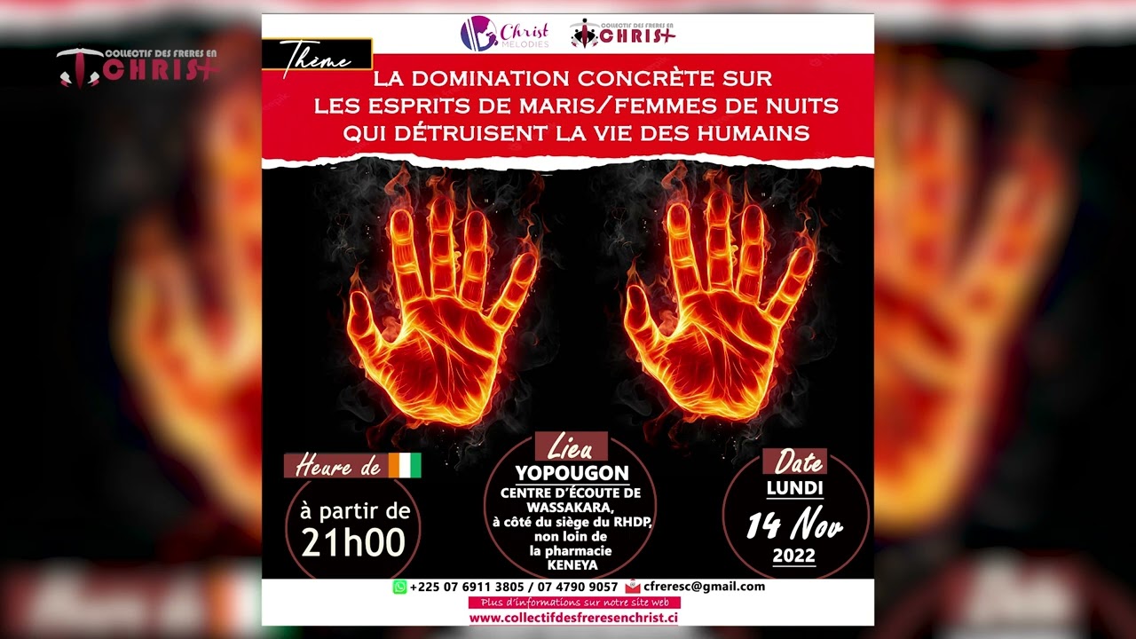 La domination concrète sur les esprits de maris/femmes de nuits qui détruisent la vie des humains