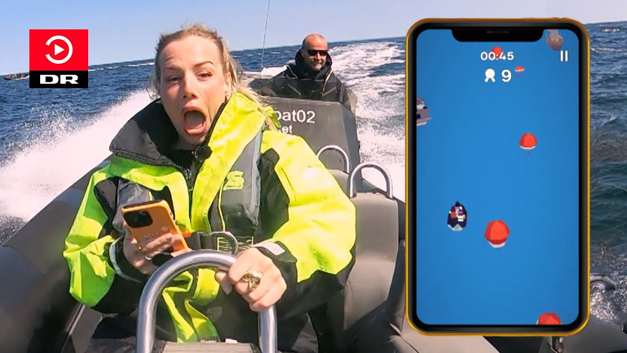 Kan Maria spille p&aring; sin mobil i speedb&aring;den?