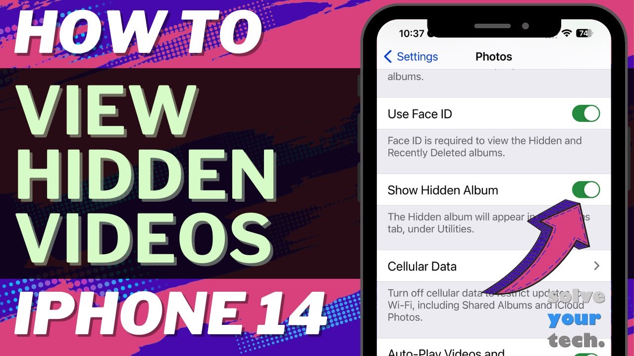Как просмотреть скрытые видео на iPhone 14