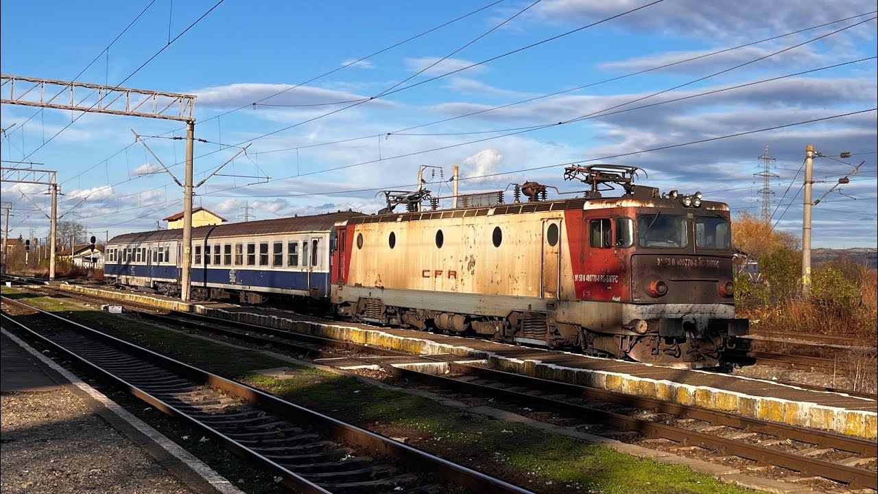 Activitate Feroviara Gara Teius 9 Noiembrie 2025