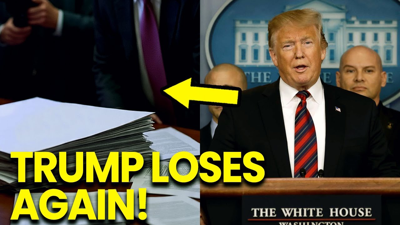 Trump LOSES Another Court Battle His Lawyers SCRAMBLING
