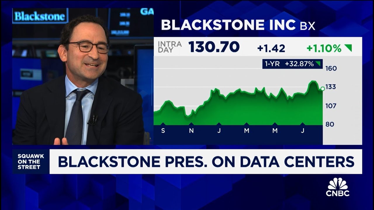 Blackstone President Jon Gray Discusses AI, Data Centers, and Global Investments on CNBC