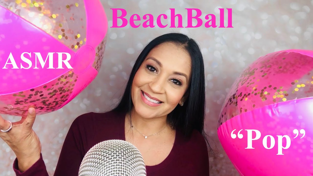 ASMR Beach Ball Blow Up/Pop