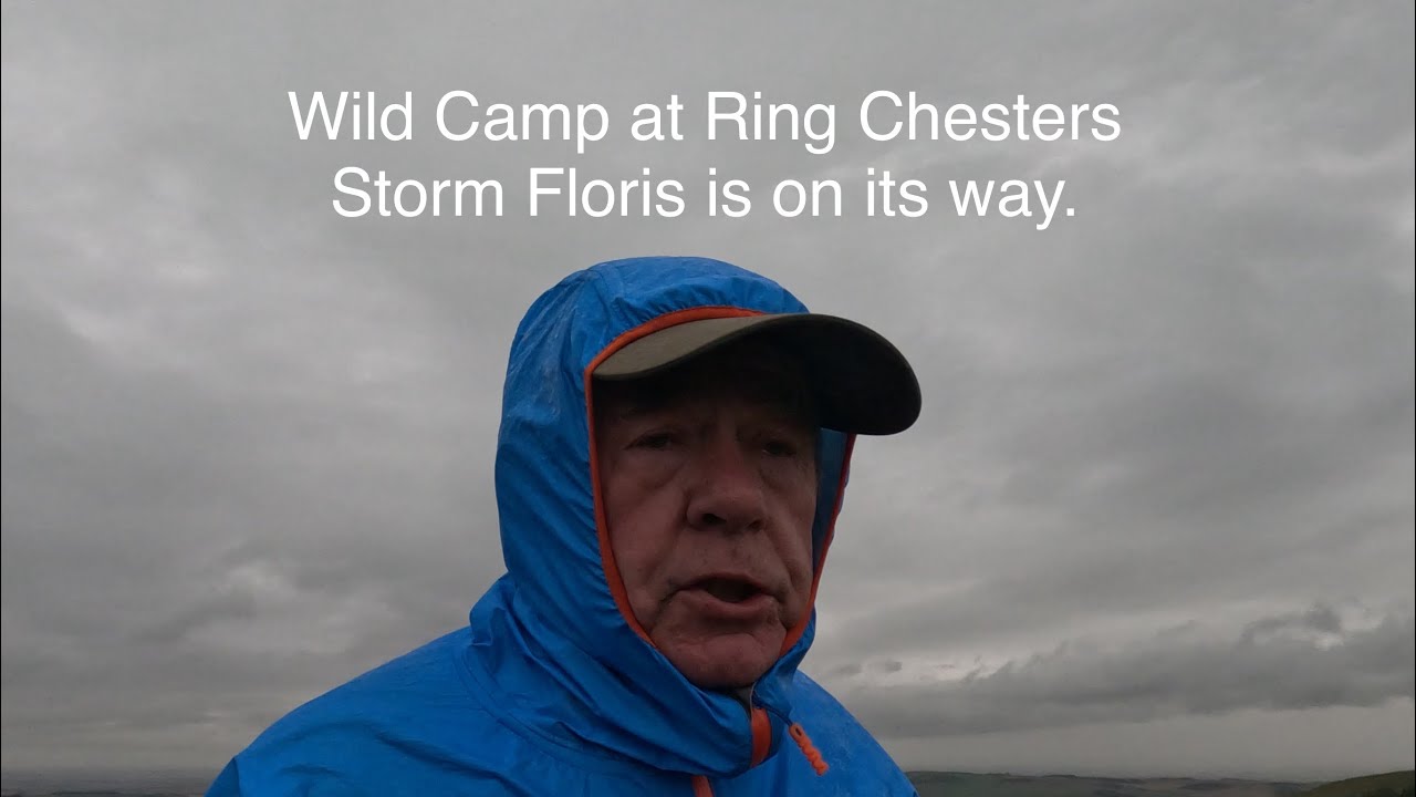 Wild camp at Ring Chesters leaving before Storm Floris hit.